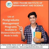 List of Postgraduate Management Programs Available in Distance Education Mode in India