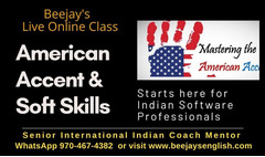 American Accent Training with One Tutor for One Person Exclusivity