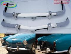 Volkswagen Karmann Ghia Euro style bumper (1956-1966) by stainless steel