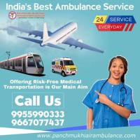 Take Trustworthy Air Ambulance Services in Guwahati by Panchmukhi