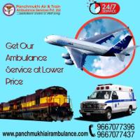 Pick Life Care Panchmukhi Air Ambulance Services in Dibrugarh with ICU Support