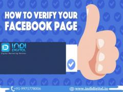 how to verify facebook page in india