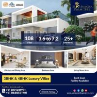 3BHK and 4BHK villas near Sudireddypalli Road || SS Sahasra Palm Tree 3 and 4BHK Villas