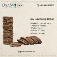 Cow dung cake for Maha Mrityunjaya Homa