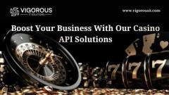 Boost Your Business With Our Casino API Solutions