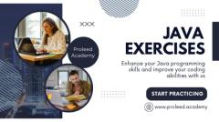 Java Practice Exercises