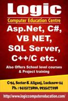 Logic Computer Education offers C,C++,Asp.net,C# Sql Server, python,php etc