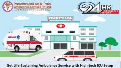 Hire Low Fare Road Ambulance Service in Bongaigaon with Innovative Healthcare Facility