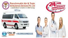 Get the Safest Ground Ambulance service in Guwahati by Panchmukhi Northeast