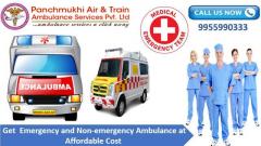 Avail the Best Road Ambulance Service in Digboi, Assam with Modern Amenities