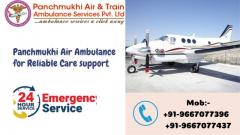 Get Well Maintained Air Ambulance Services in Chennai from Panchmukhi