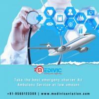 Magnificent Life Support Air Ambulance Services in Delhi by Medivic