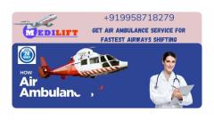 Pick Latest Medical Setups Emergency Air Ambulance in Guwahati